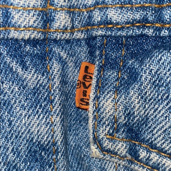 Levi’s orange tag oversized jean jacket - Picture 3 of 3